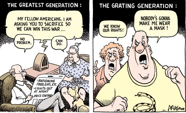 The latest editoria cartoon
